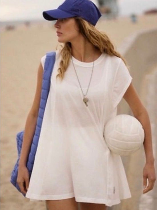 FP Movement by Free People Tops - NWT Free People Movement Vitality Tee in white